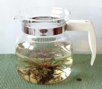 flowering tea